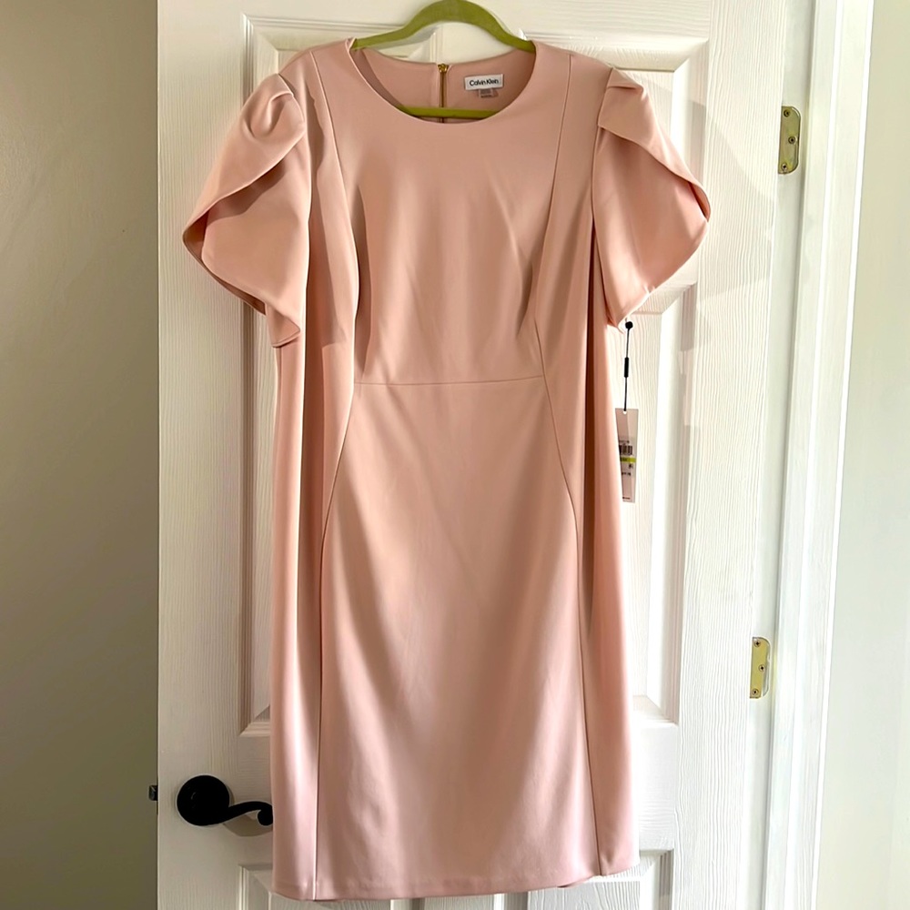 Calvin Klein light pink dress size 18W